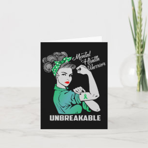 Carte Le guerrier de la santé mentale indestructible - M
