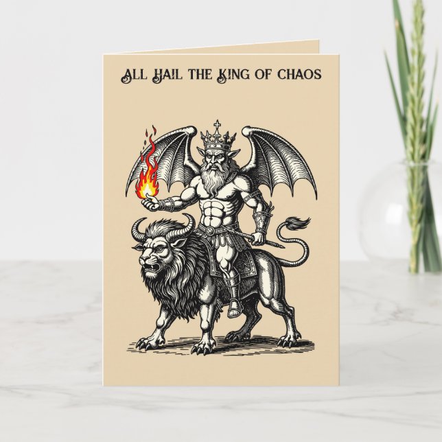Carte Le Héraut du Chaos Asmodeus (Devant)