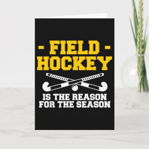 Carte Le hockey sur gazon est la raison de la saison