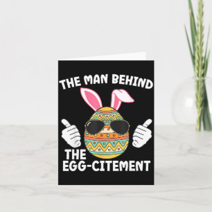 Carte Le Homme Derrière Le Papa de Pâques Egg-citement