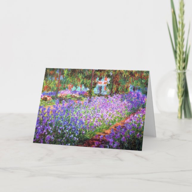Carte Le jardin de l'artiste chez Giverny, Claude Monet (Devant)