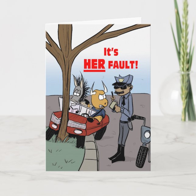 Carte Le jeu de la faute (Devant)