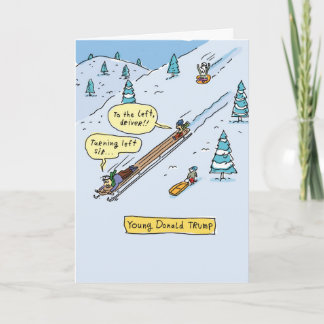 Carte Le jeune Donald Trump