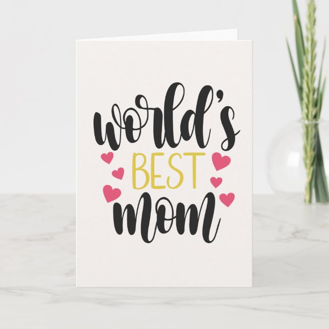 Carte Le Jour de la Meilleure maman | Greeting card (Devant)