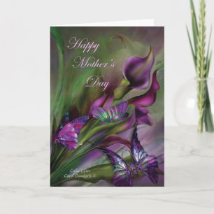 Carte Le jour de mère de zantedeschias ArtCard