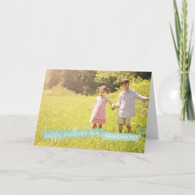 Carte Le jour de mère heureux ! (Devant)