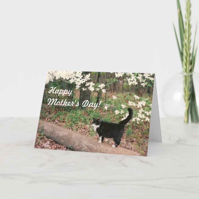 Carte Le jour de mère heureux ! (Devant)