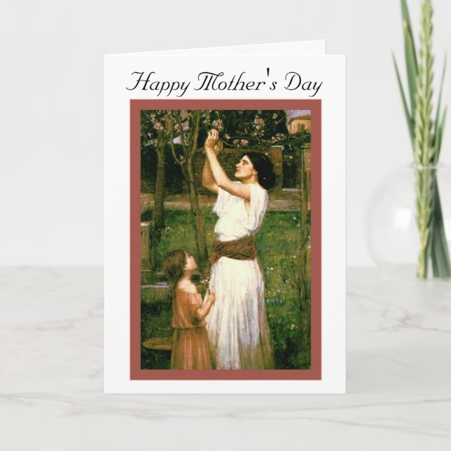 Carte Le jour de mère heureux (Devant)
