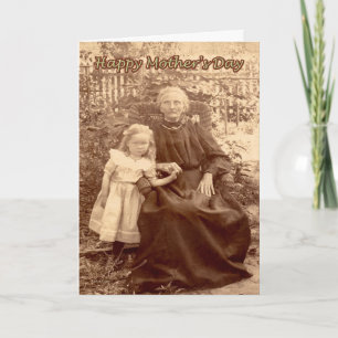Carte Le jour de mère heureux de la fille, humour