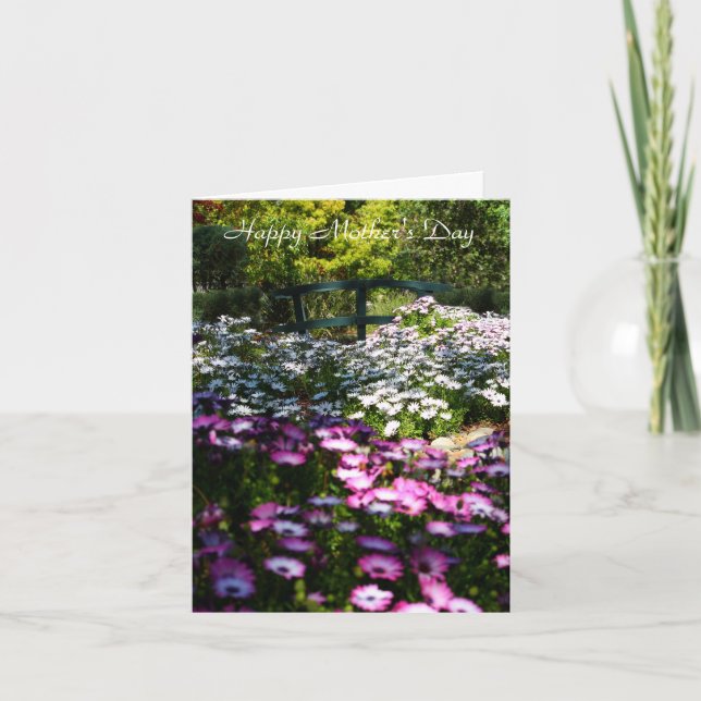 Carte Le jour de mère heureux, vide (Devant)