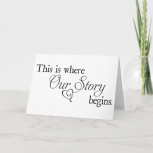 CARTE *LE JOUR DE NOTRE MARIAGE** À MARIAGE OU À GROOM