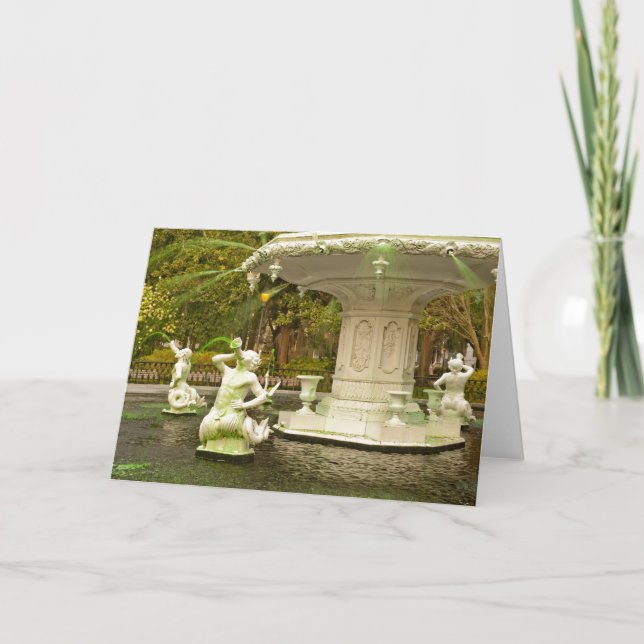 Carte Le jour de St Patrick - fontaine de Forsyth, la (Devant)