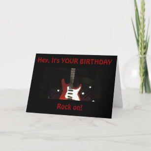 Cartes Guitare D Anniversaire Zazzle Fr