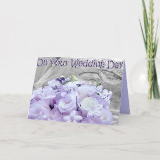 Carte Le jour de votre mariage