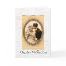Le jour de votre mariage Couple Vintage