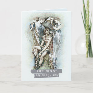 Carte Le joyeux anniversaire, vont maintenant soit un