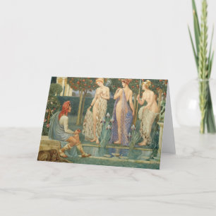 Carte Le jugement de Paris   Walter Crane