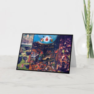 Carte Le jugement Dernier, Bosch