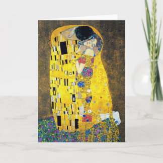 Carte Le Kiss, Gustav Klimt