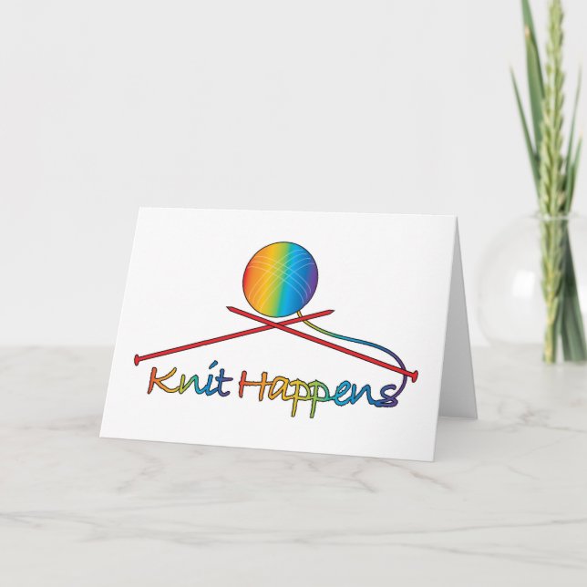 Carte Le Knit se produit (Devant)