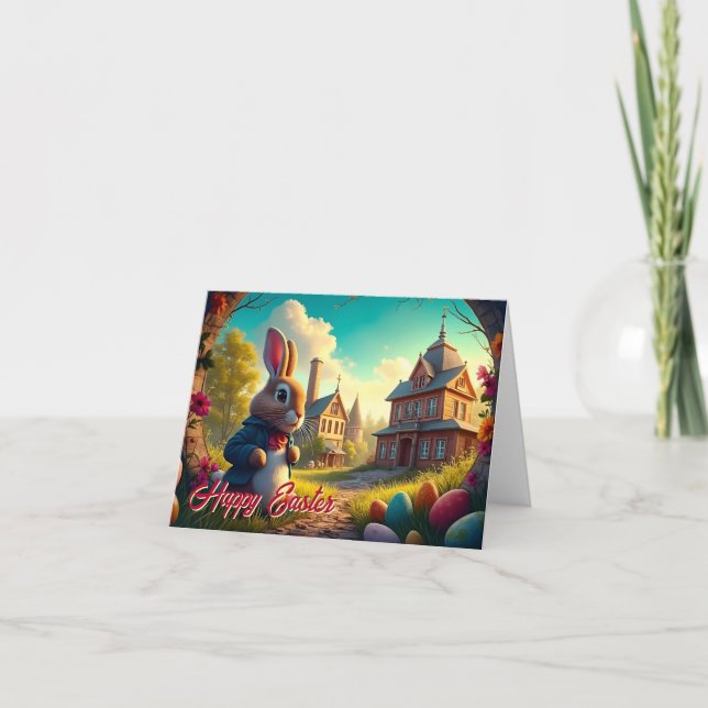 Carte Le lapin de Pâques en mission secrète (Devant)