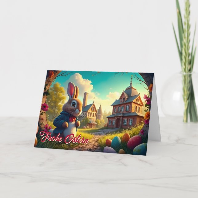 Carte Le lapin de Pâques en mission secrète (Devant)