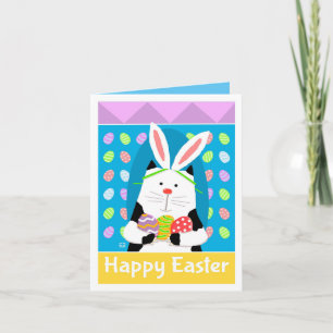 Carte Le lapin Kitty de Pâques !