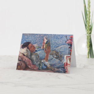 Carte Le lecteur   Lovis Corinth