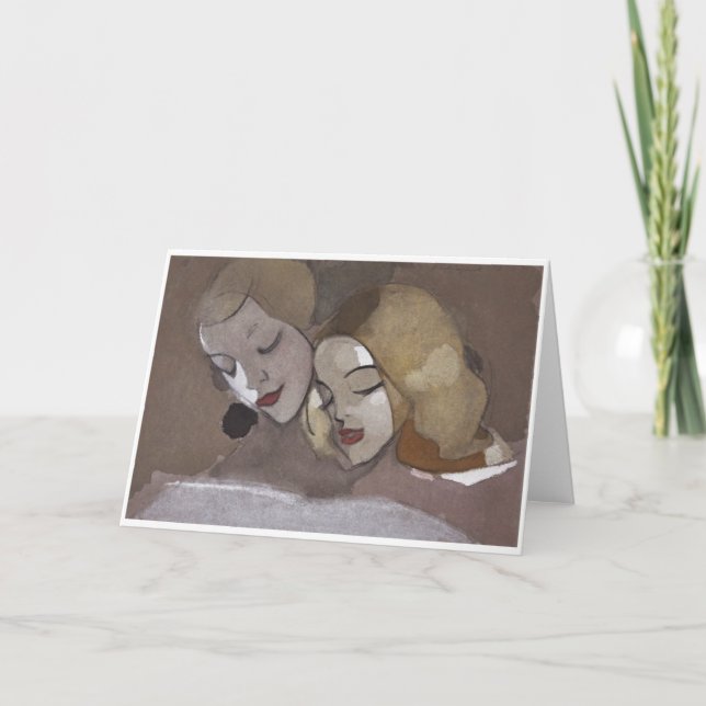 Carte Le livre de photos, Helene Schjerfbeck (Devant)