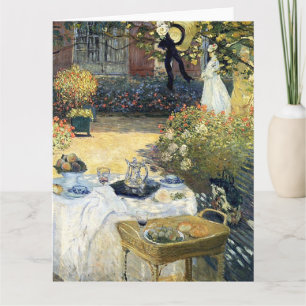 Carte Le Luncheon Claude Monet