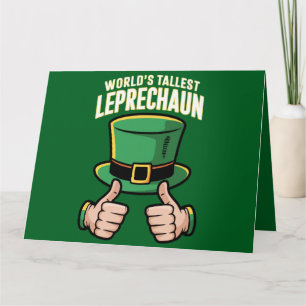 Carte Le lutin le plus grand du monde humour irlandais d
