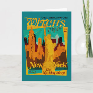 Carte Le magazine de septembre de l'amie de la sorcière