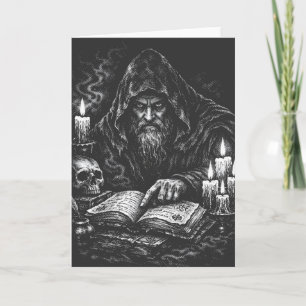 Carte Le Magicien Étudiant le Grimoire — par BurnsInHell