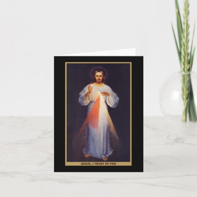 Carte Le maillot de la Miséricorde Divine Premium (Devant)