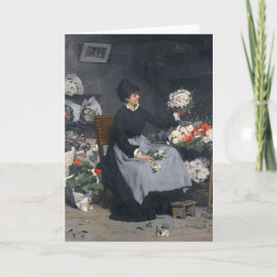 Carte Le marchand de fleurs   Victor Gabriel Gilbert