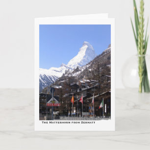 Carte Le Matterhorn de Zermatt