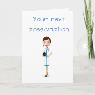 CARTE LE MÉDECIN RETIRE AVEC *FAIT QUOTIDIEN DE DÉTENTE"