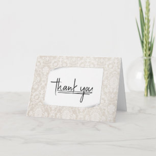 Carte Le Merci Damask Design
