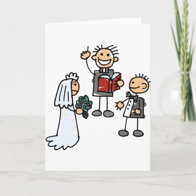 Carte Le ministre révérend de prêtre exécute la (Devant)