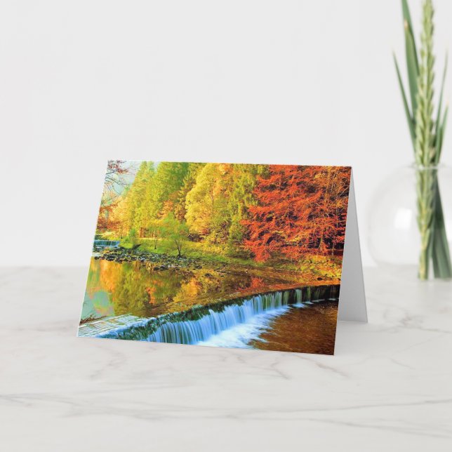 CARTE LE MIRACLE DE L'AUTOMNE (Devant)