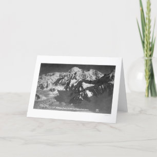 Carte Le mont McKinley Alaska 1910