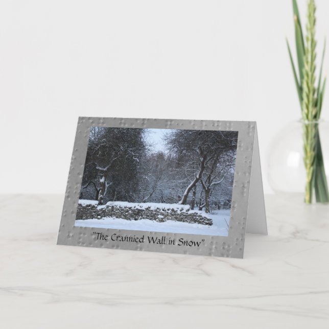 Carte Le Mur annihilé de la neige (Devant)