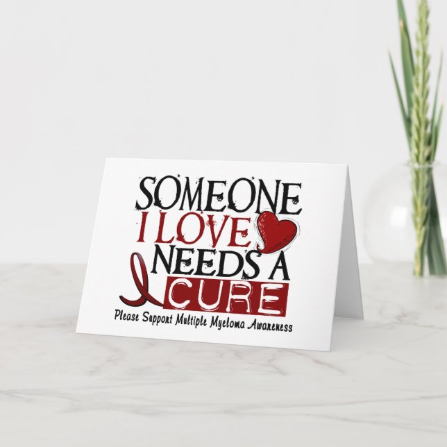 Carte Le Myélome Multiple A BESOIN D'UN TRAITEMENT 1 (Devant)