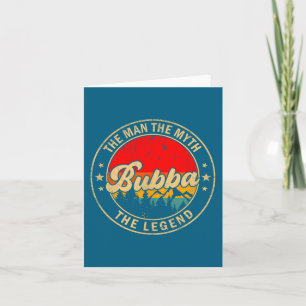 Carte Le mythe de Shirt Bubba légende vintage rétro