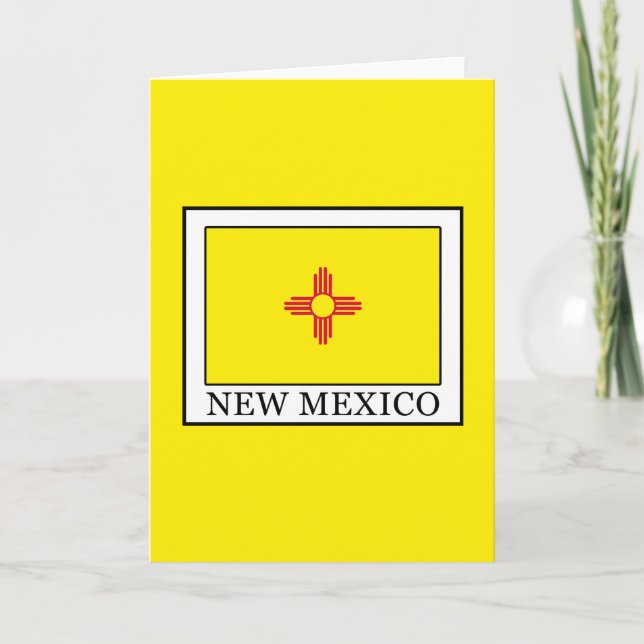 Carte Le Nouveau Mexique (Devant)