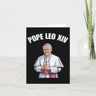 Carte Le nouveau pape américain Léon Xiv