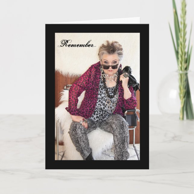 Carte Le Nouvel An comparé à la dernière année (Devant)