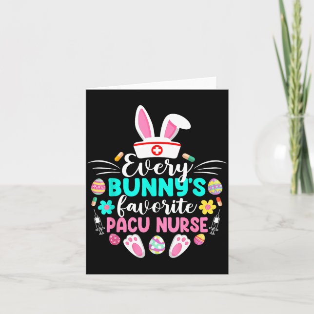 Carte Le Pacu Nurse préféré de chaque lapin, drôle de jo (Devant)