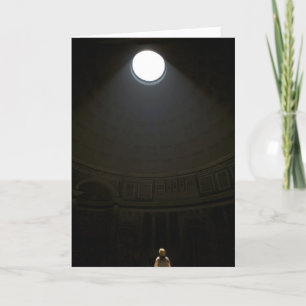 Carte Le Panthéon Oculus, Rome, Italie -
