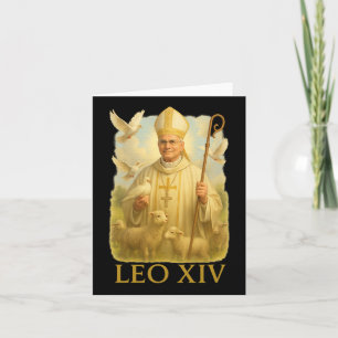 Carte Le Pape Leo Xiv Doves - Christian Catholic Faith I